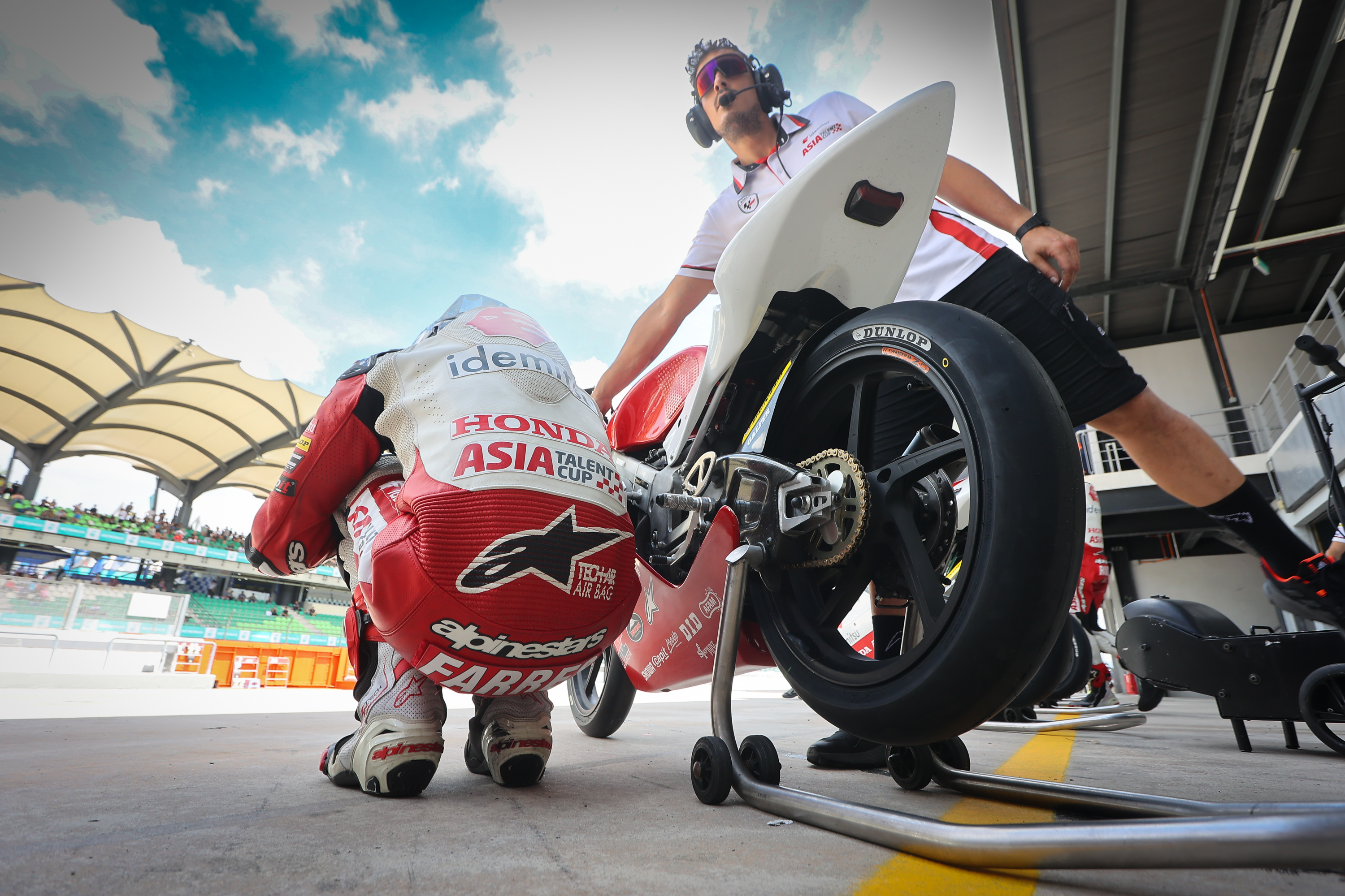 Qualifying Practice Backstage | Round 5 Malaysia | 2023 Idemitsu Asia Talent Cup