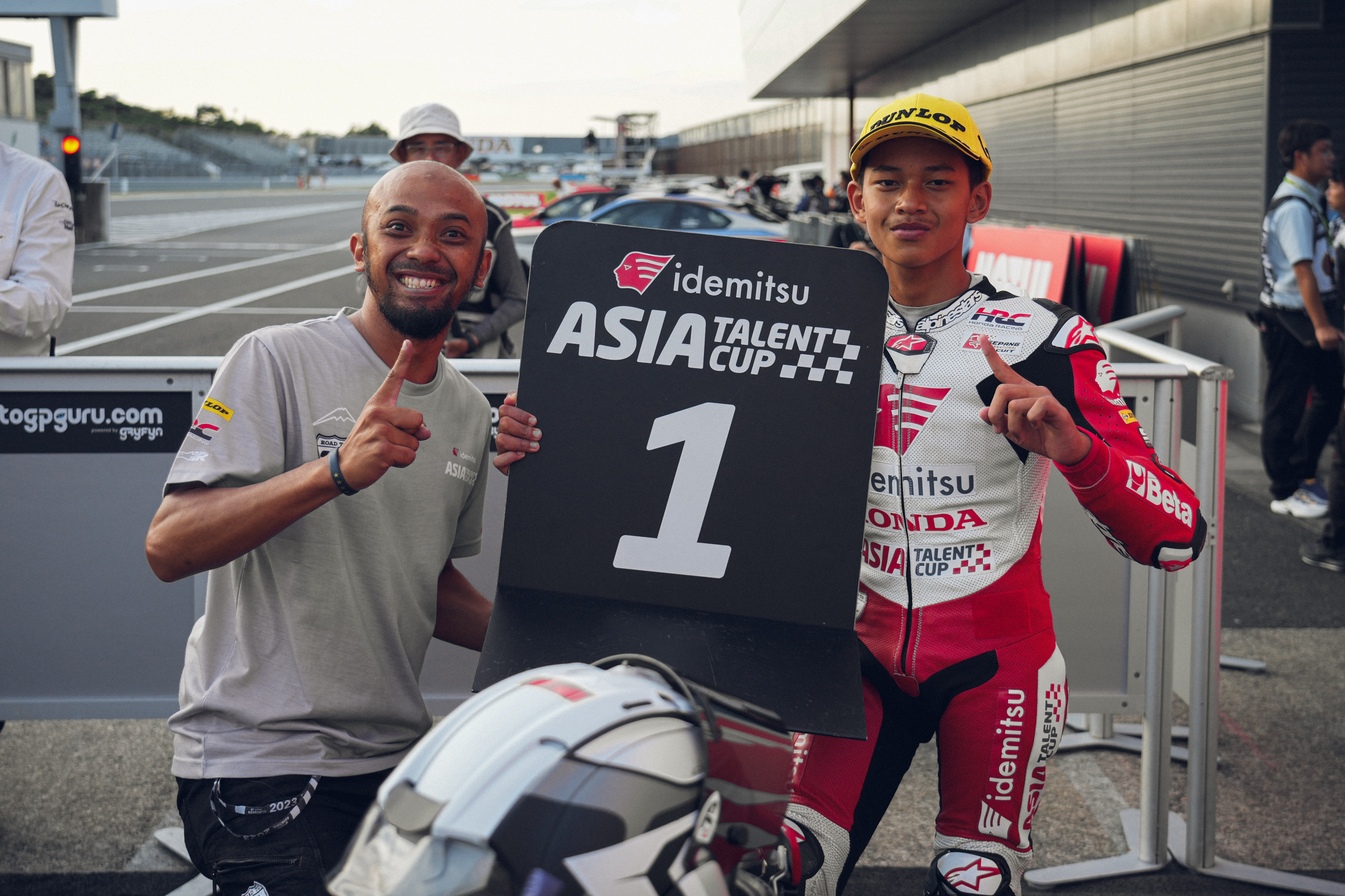 Veda Pratama winner Race 1 | Round 2 Motegi | 2023 Idemitsu Asia Talent Cup