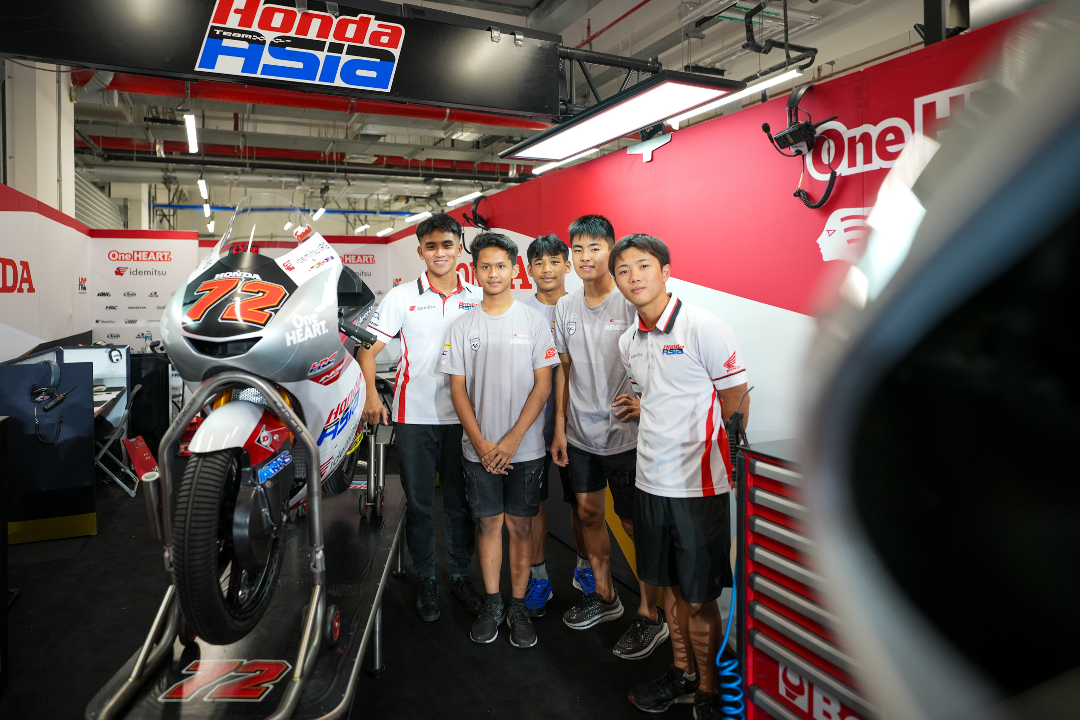 Thursday | MotoGP boxes visit | Track Familiarisation | Round 6 Qatar | 2023 Idemitsu Asia Talent Cup
