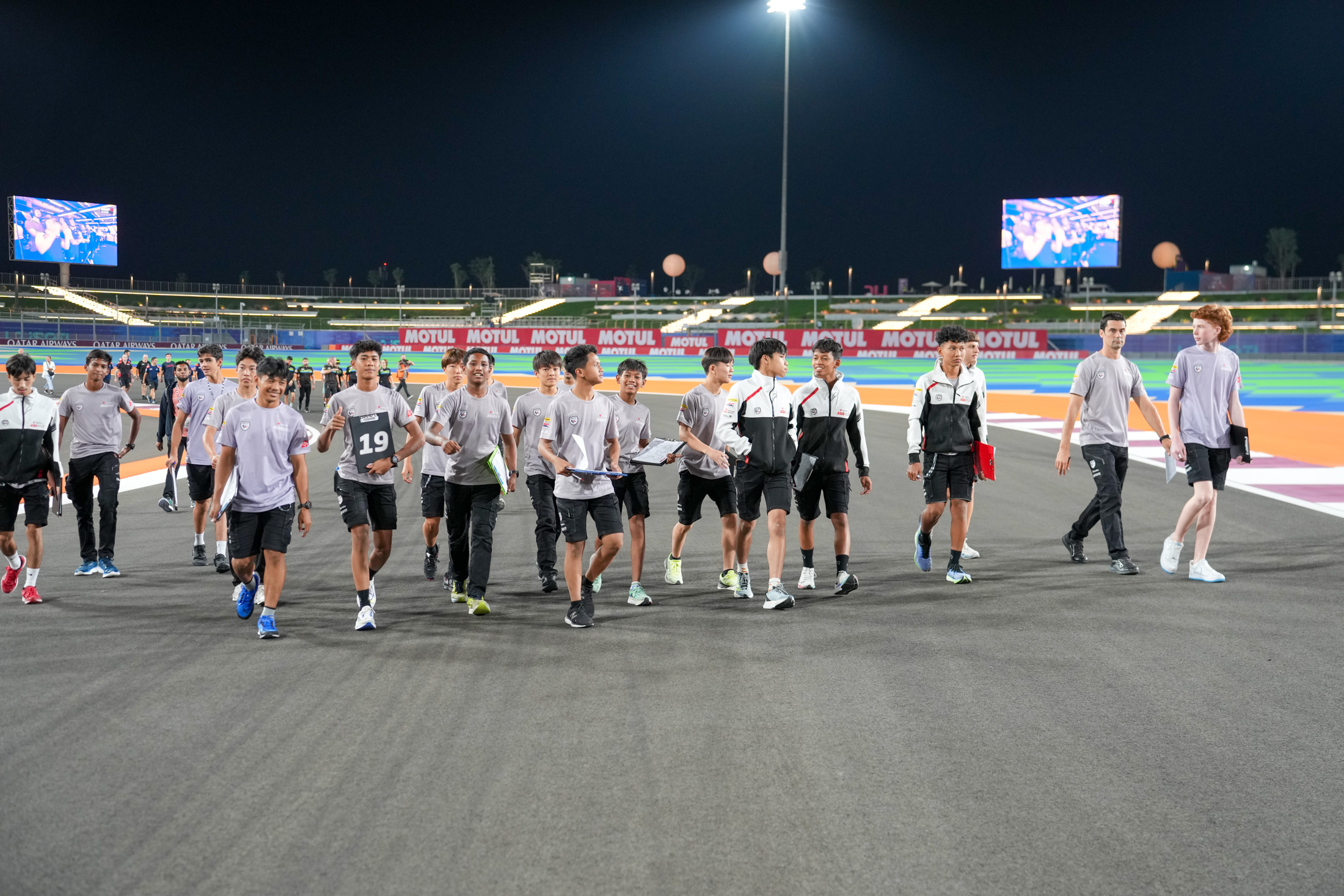Thursday | Track Familiarisation | Round 6 Qatar | 2023 Idemitsu Asia Talent Cup
