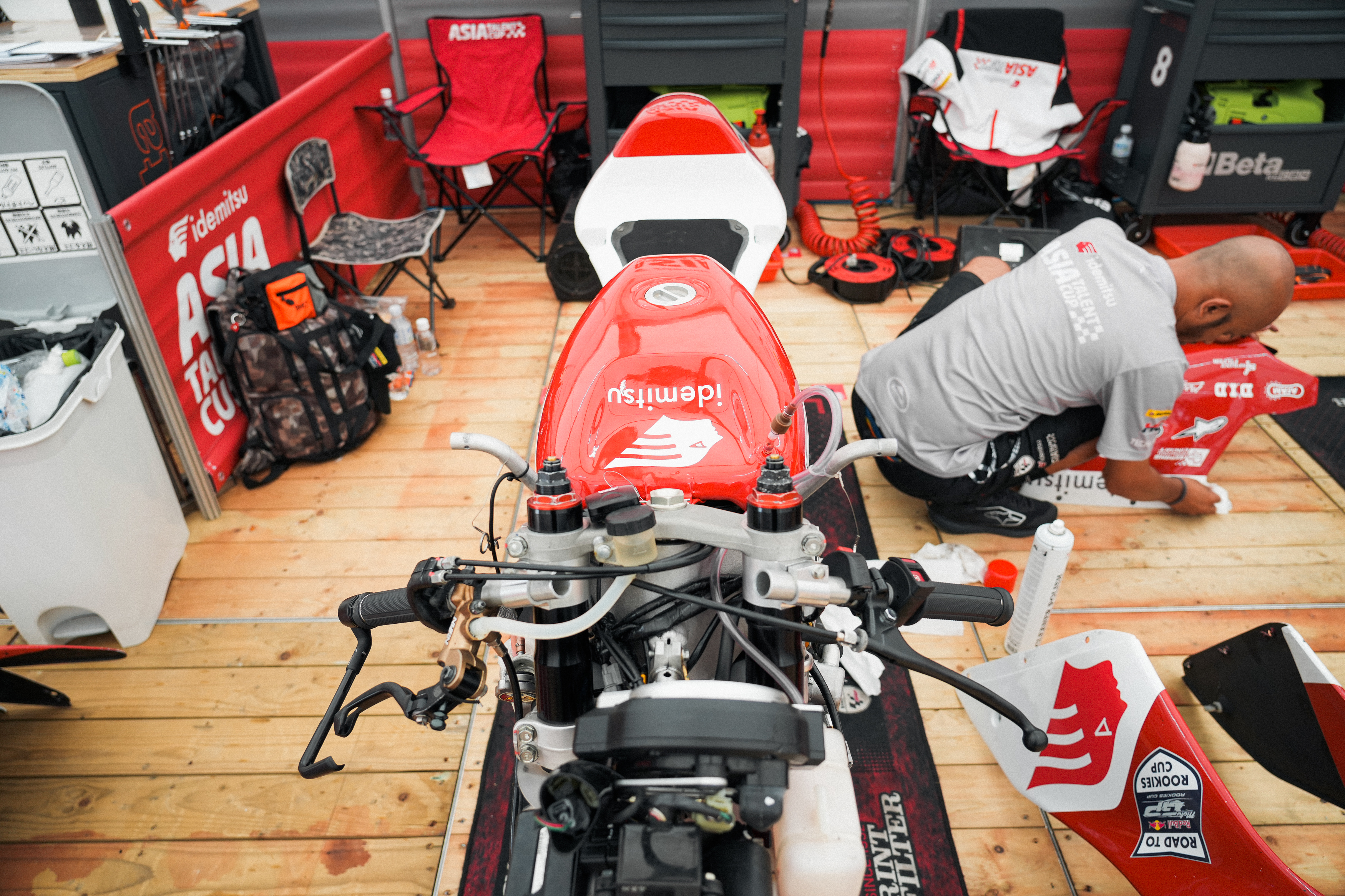 Backstage FP | Round 2 Motegi | 2023 Idemitsu Asia Talent Cup