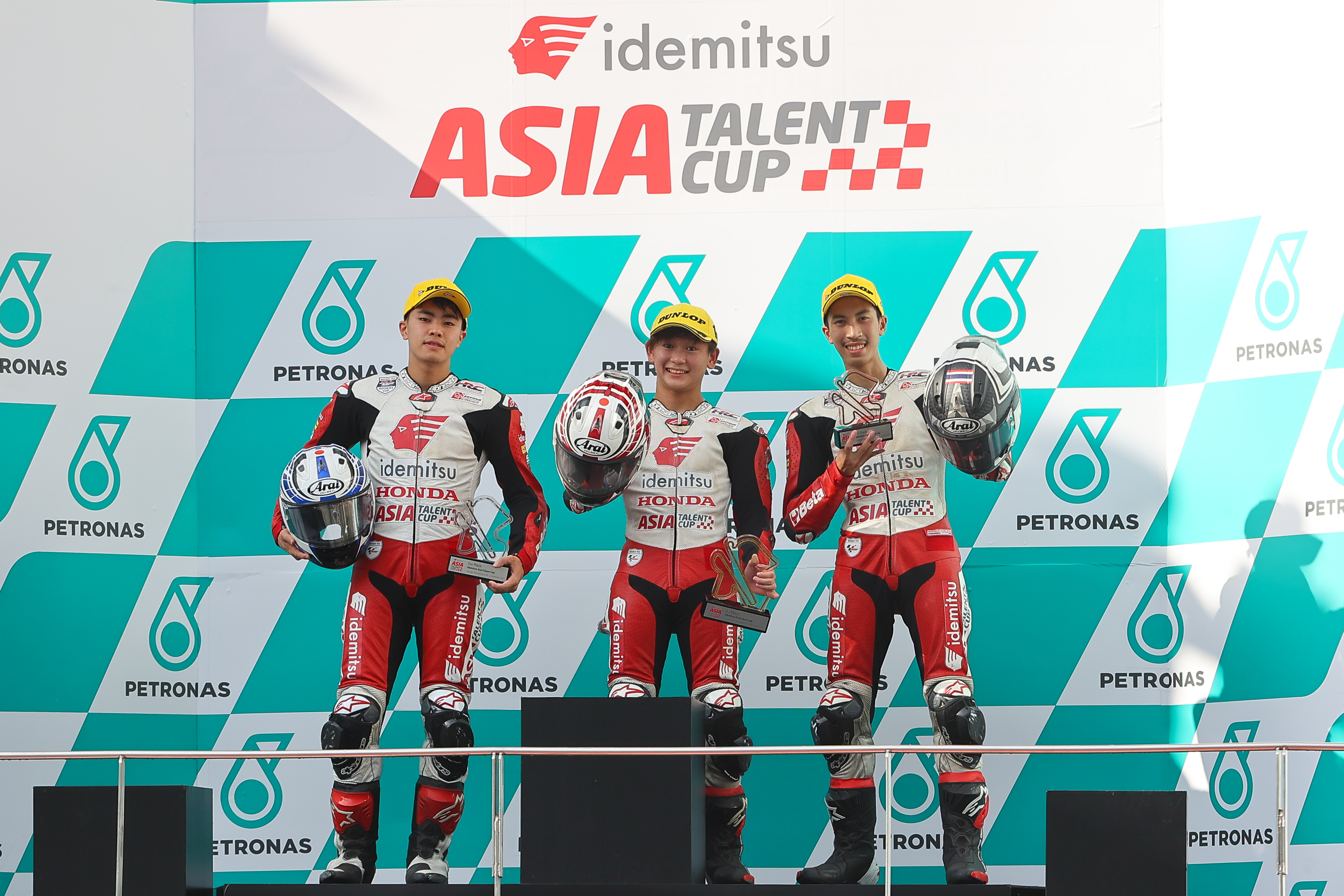 Podium Race 1 | Round 5 Malaysia | 2023 Idemitsu Asia Talent Cup
