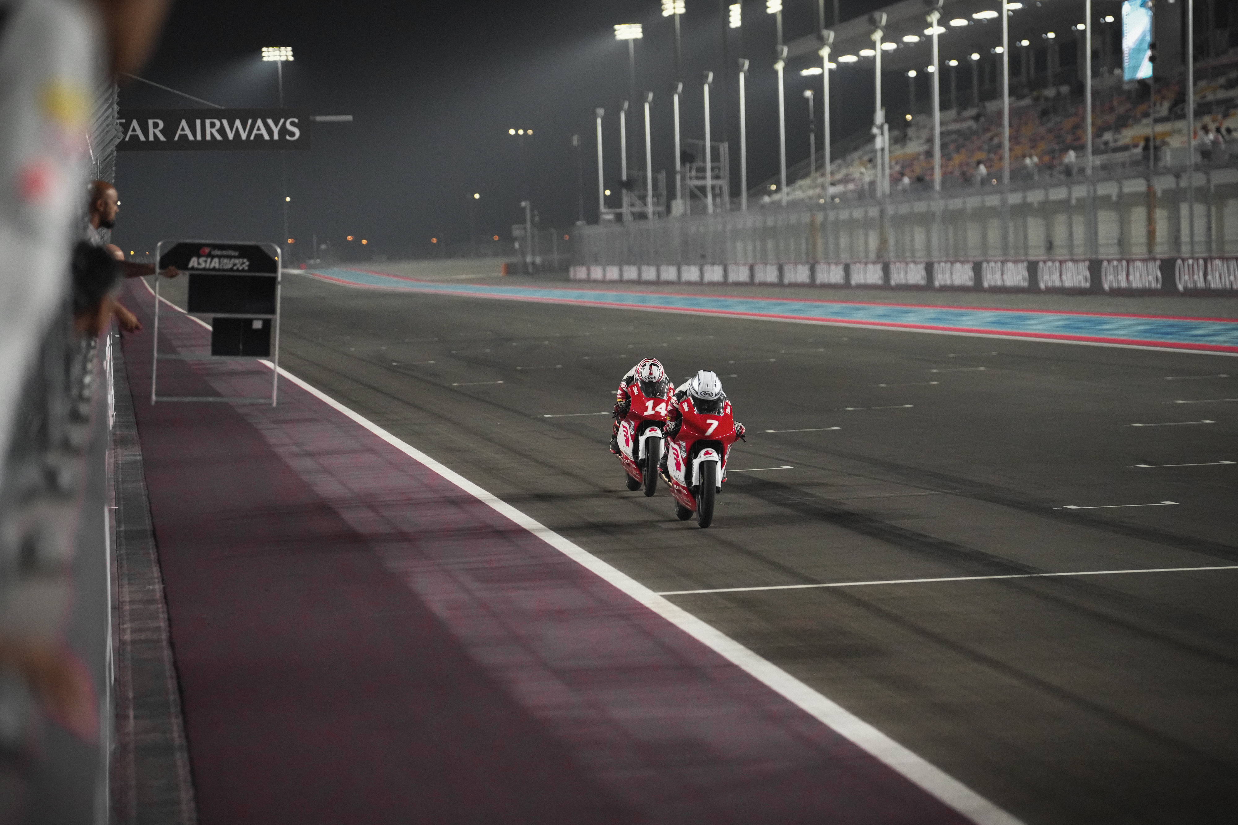 Race 1 | Round 6 Qatar | 2023 Idemitsu Asia Talent Cup