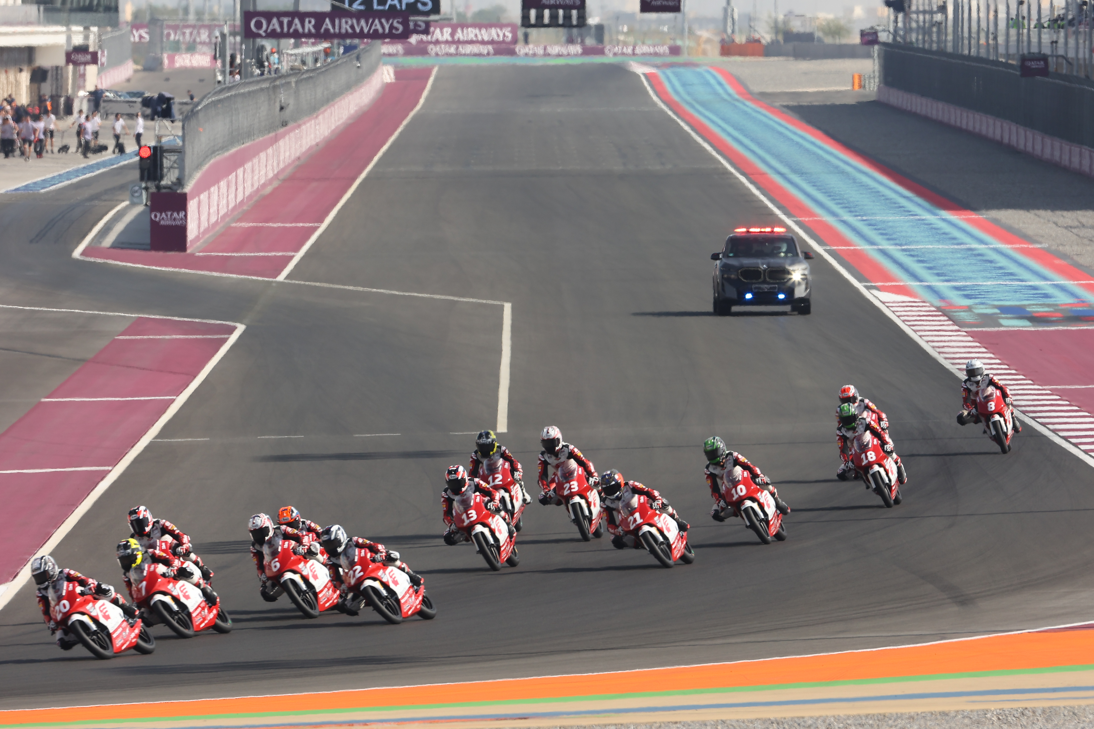 Podium Race 1 | Round 1 Qatar | 2024 Idemitsu Asia Talent Cup