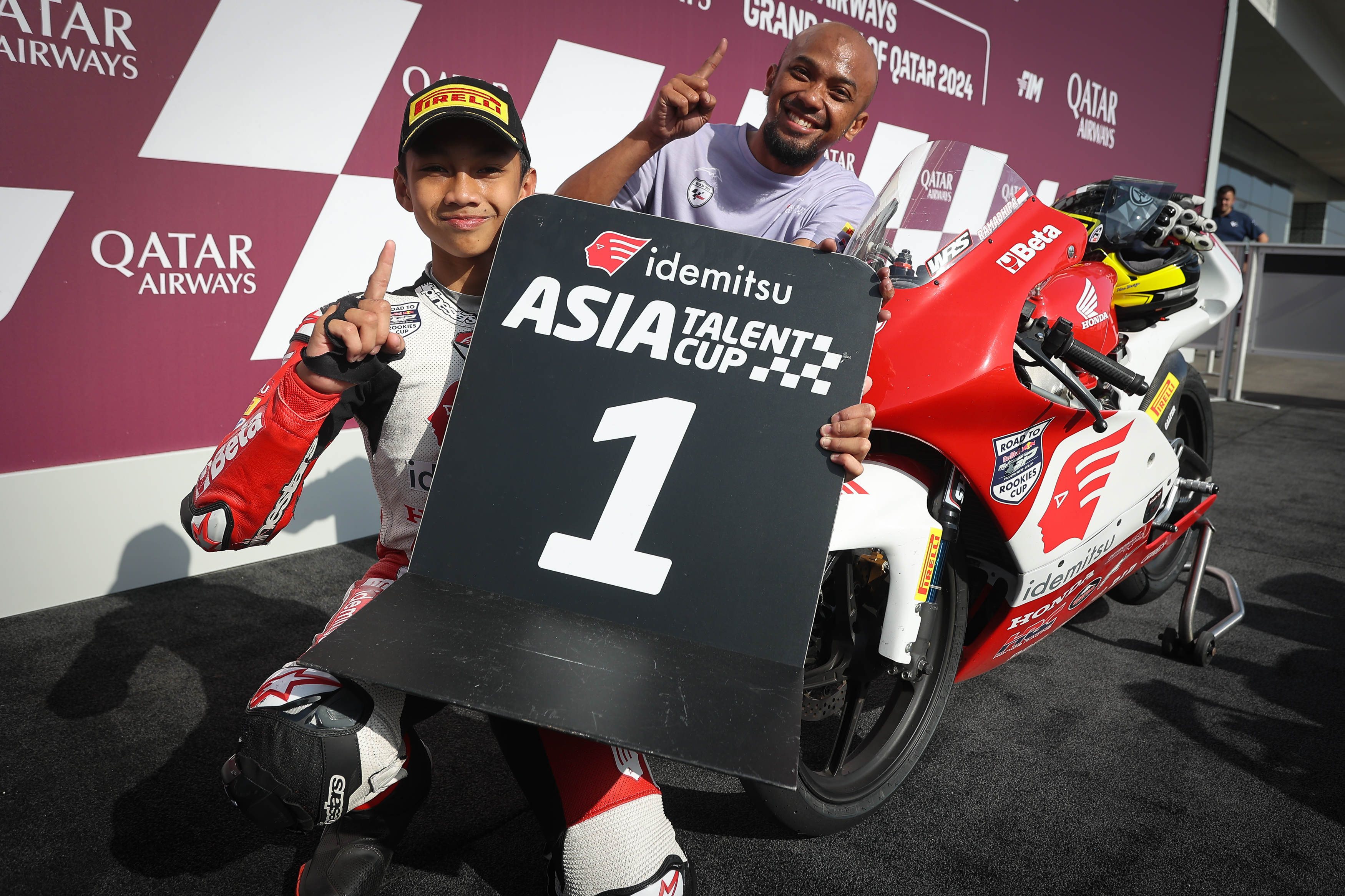 Race 2 | Round 1 Qatar | 2024 Idemitsu Asia Talent Cup