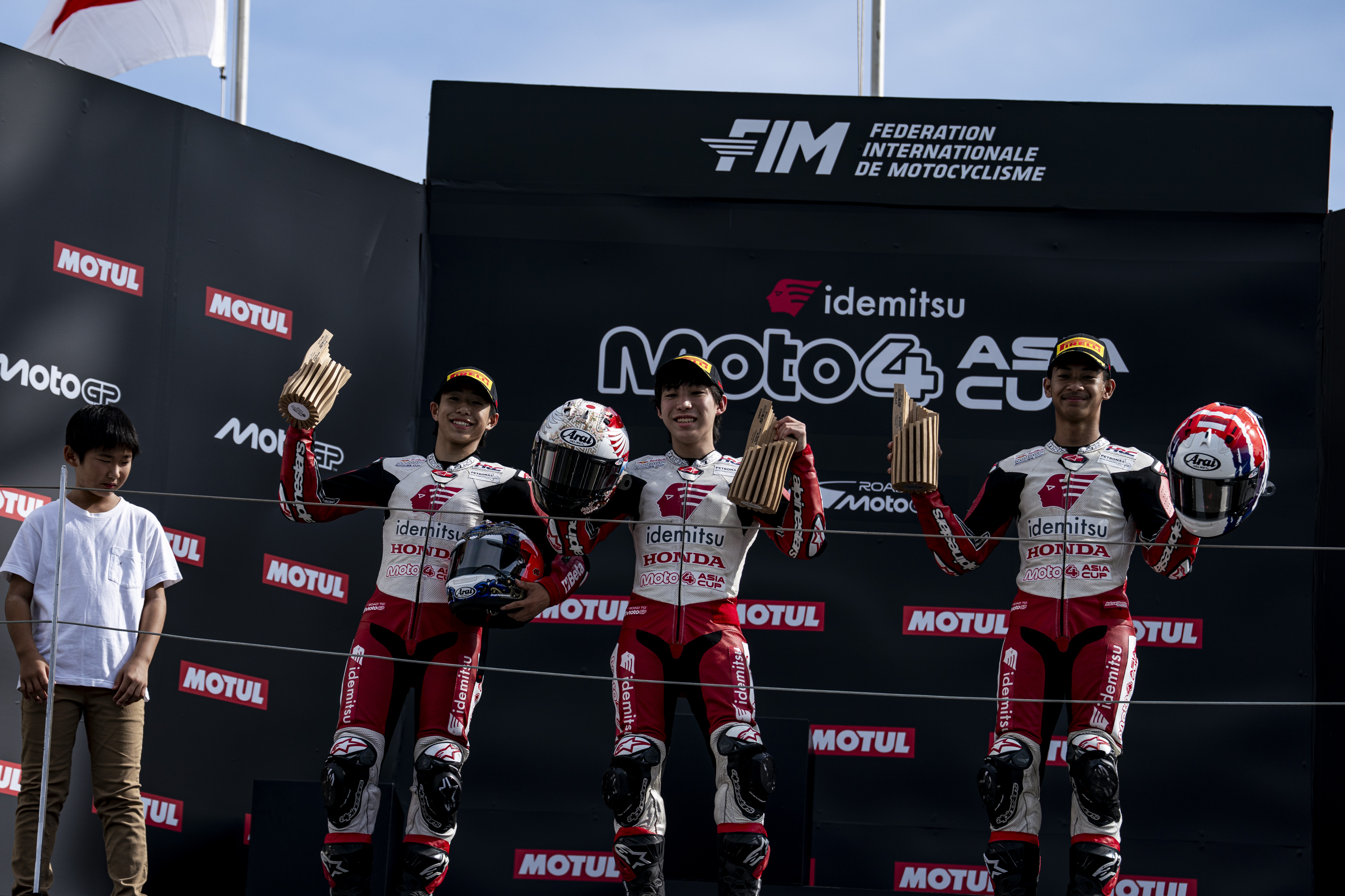 Podium Race 2 Round 3 Japan | 2026 Idemitsu Moto4 Asia Cup