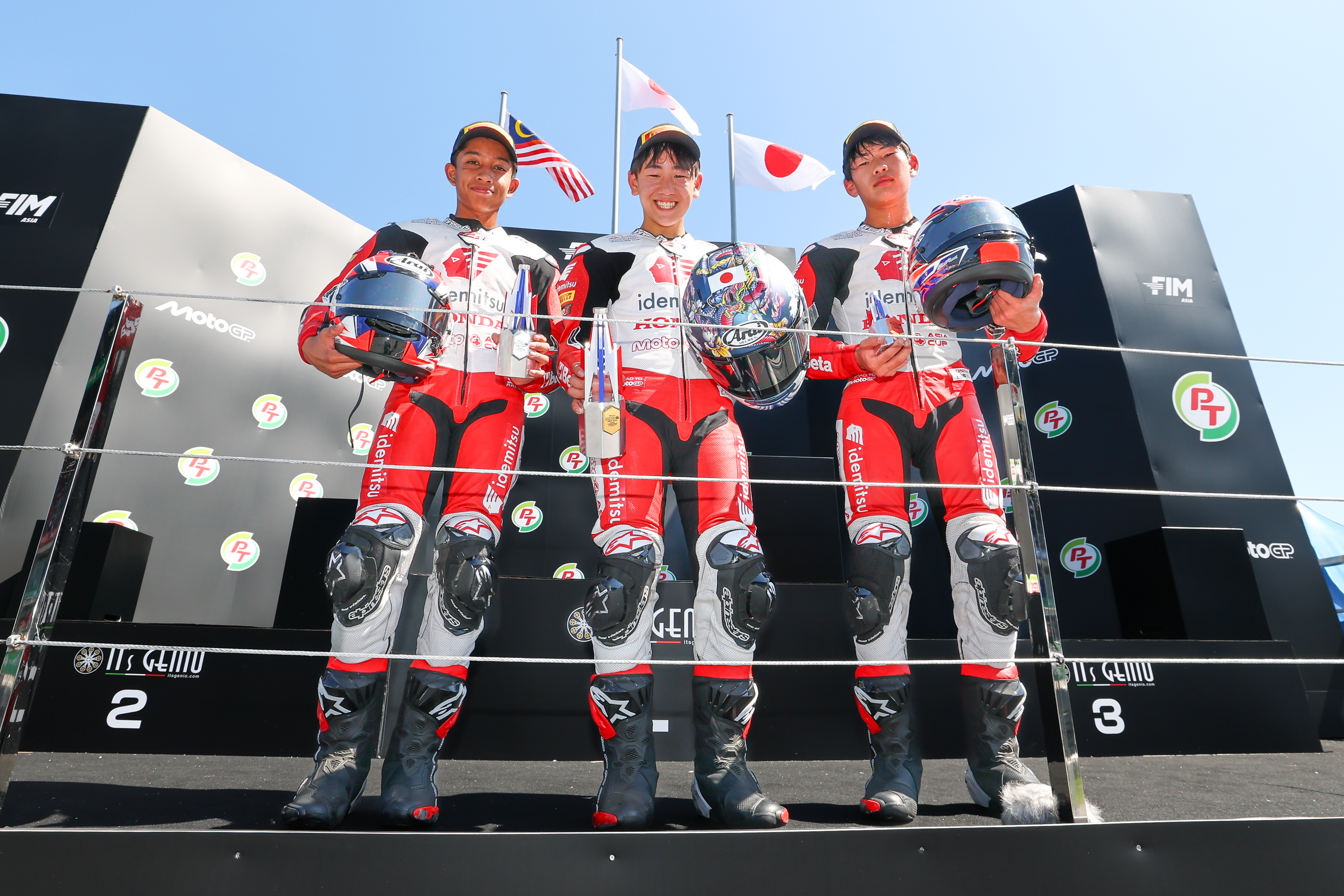 Podium Race 2 | Round 1 Thailand | 2026 Idemitsu Moto4 Asia Cup